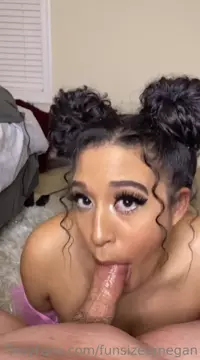 Poster: Funsizedmegan - , On Her Knees Draining A Bwc Video Leaked