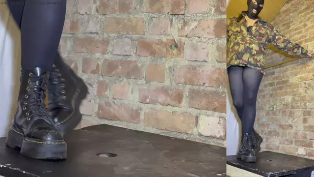 Poster: - Mistress Dolores Slave - Sgt. Dolores BOOT CAMP - Hard Trampling Bootjob in Platform Dr. Martens » Download Free Porn & XXX Videos in HD, 1080p